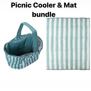 NWT Picnic Cooler & Mat Bundle
